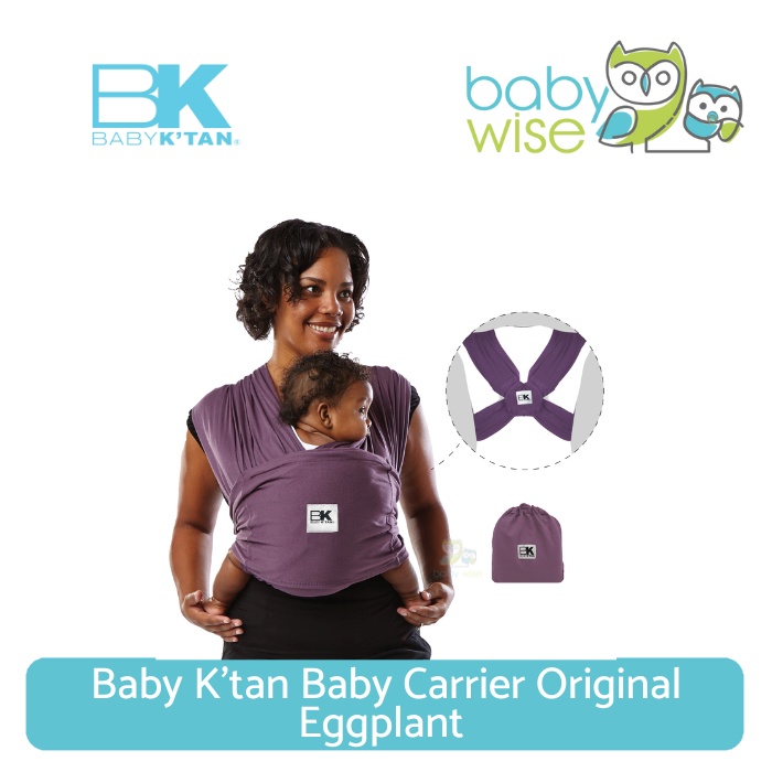 Jual Baby K tan Baby Carrier Original Eggplant Shopee Indonesia