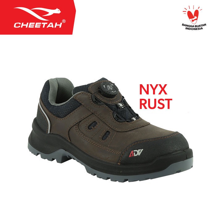 Jual Cheetah Sepatu Safety Adv Nyx Rust C Shopee Indonesia