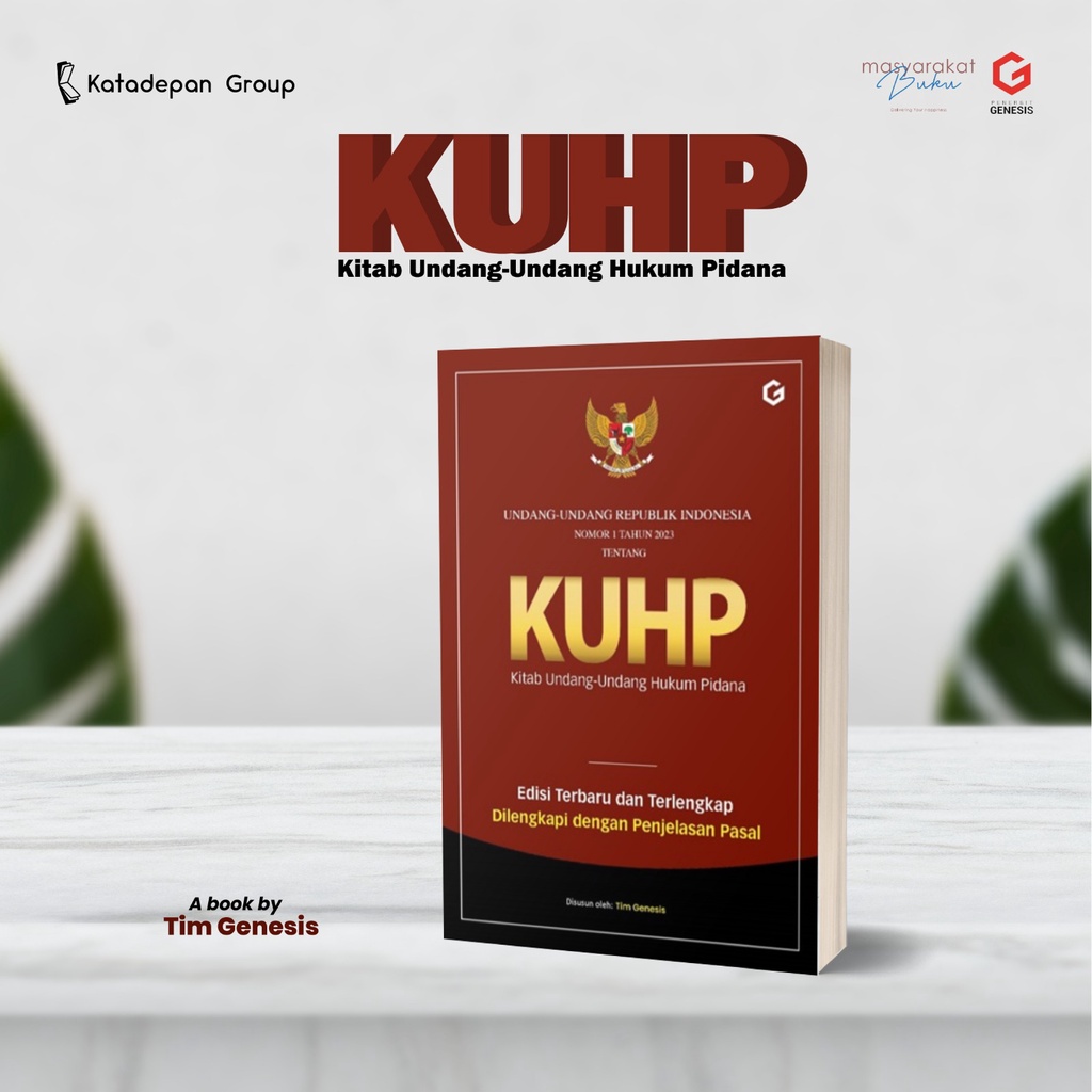 Jual KUHP : KITAB UNDANG-UNDANG HUKUM PIDANA | Shopee Indonesia