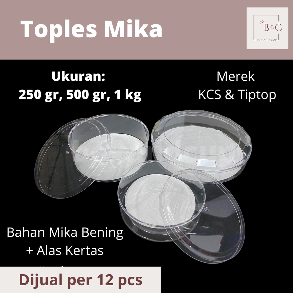 Jual Toples / Topless Kue Kering / Stopless Mika Bening 250 Gr, 500 Gr ...