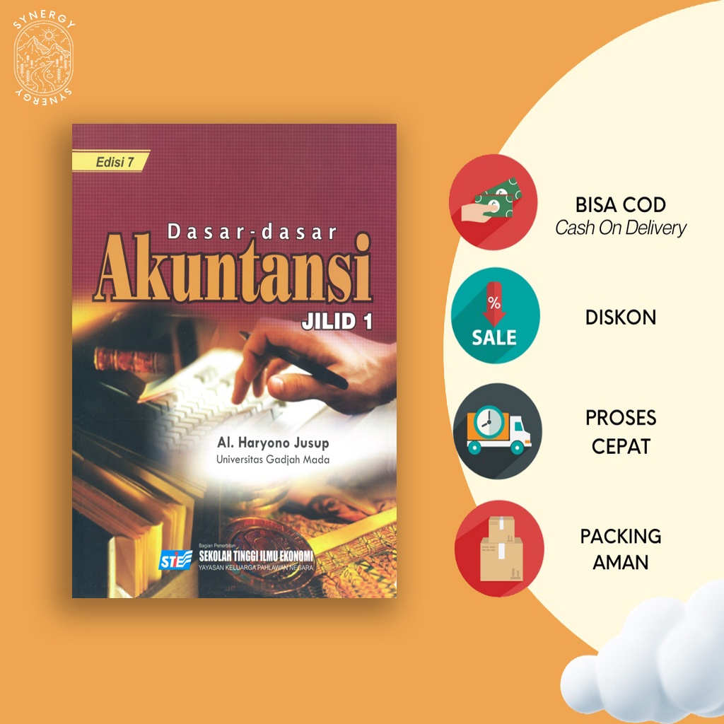 Jual Dasar Dasar Akuntansi Edisi 7 Jilid 1 By Haryono Jusup | Shopee ...