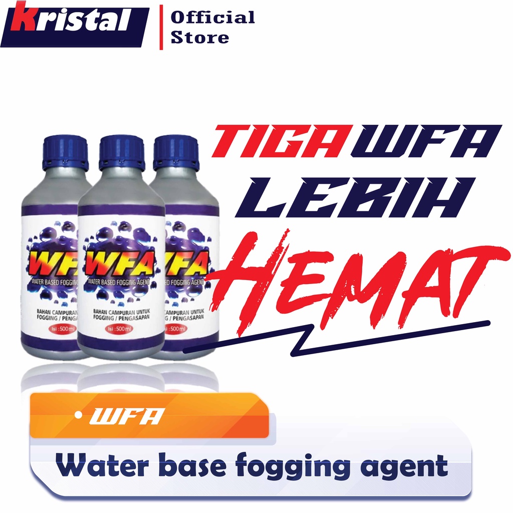 Jual WaterBased Fogging Agen 500ml ( PAKET 3 LEBIH MURAH ) | Shopee ...