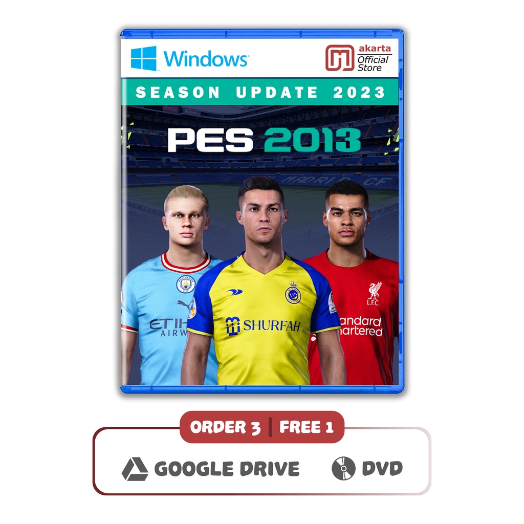 Jual PES 2013 Pro Evolution Soccer 2013 dan Patch Season 2023 | Shopee ...