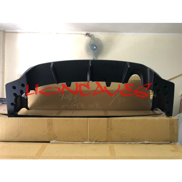 Jual Js Racing Rear Diffuser for Type R Bumper Civic FD1 / FD2 ...
