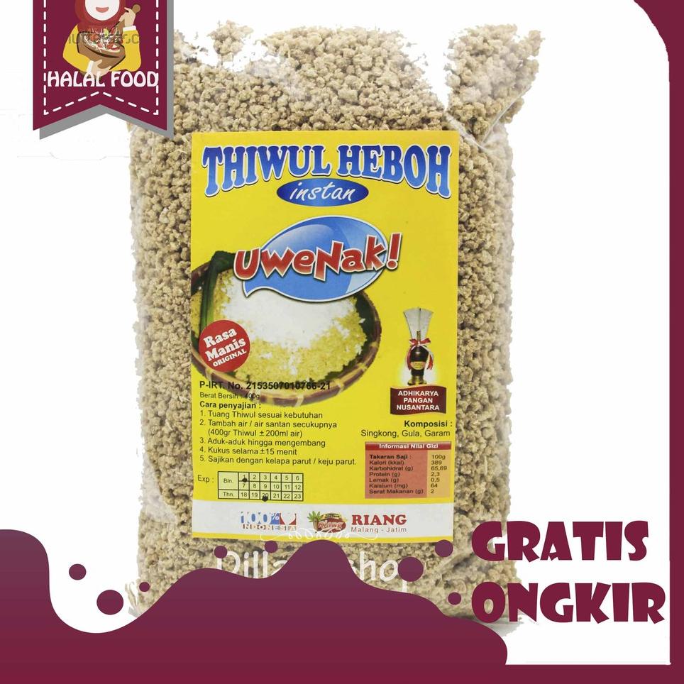 Jual (COD )NEW_PRODUCT THIWUL HEBOH INSTAN / TIWUL HEBOH / GATOT GATHOT ...