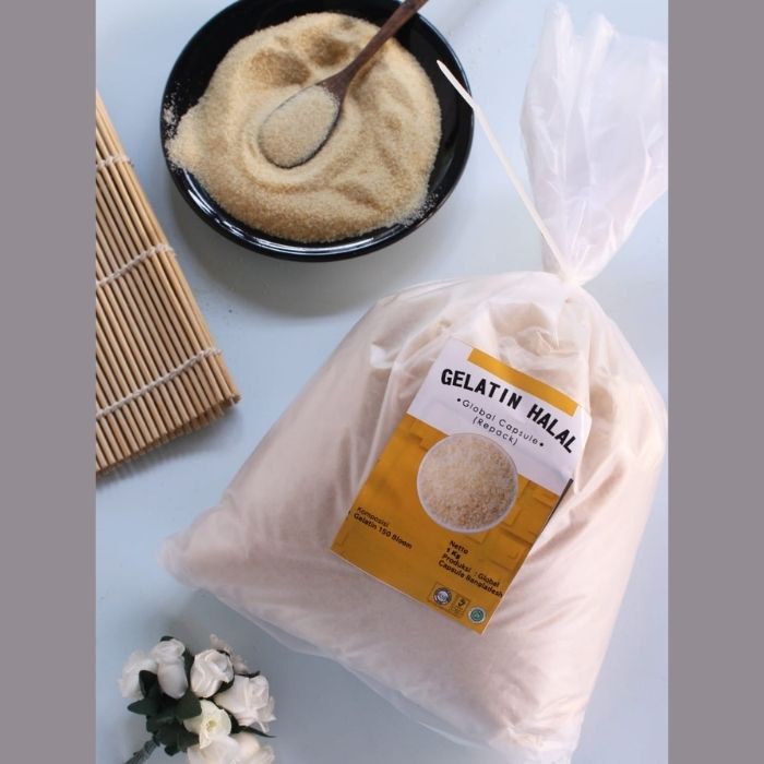 Jual Gelatin 1 kg kiloan, Gelatin halal MUI Origin Bangladesh Shopee
