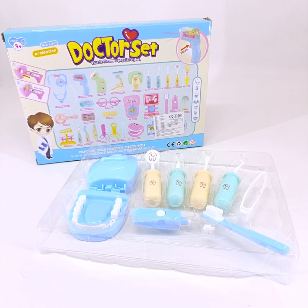 Jual MAINAN FAMILY DOKTER SET TAS LENGKAP DAN NYALA MY FAMILY DOCTOR ...