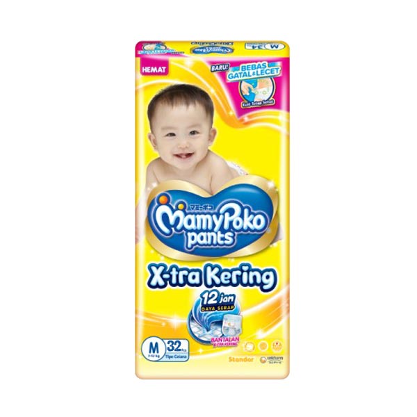 Jual Mamy Poko Pants Standar M Pcs Popok Celana X Tra Kering