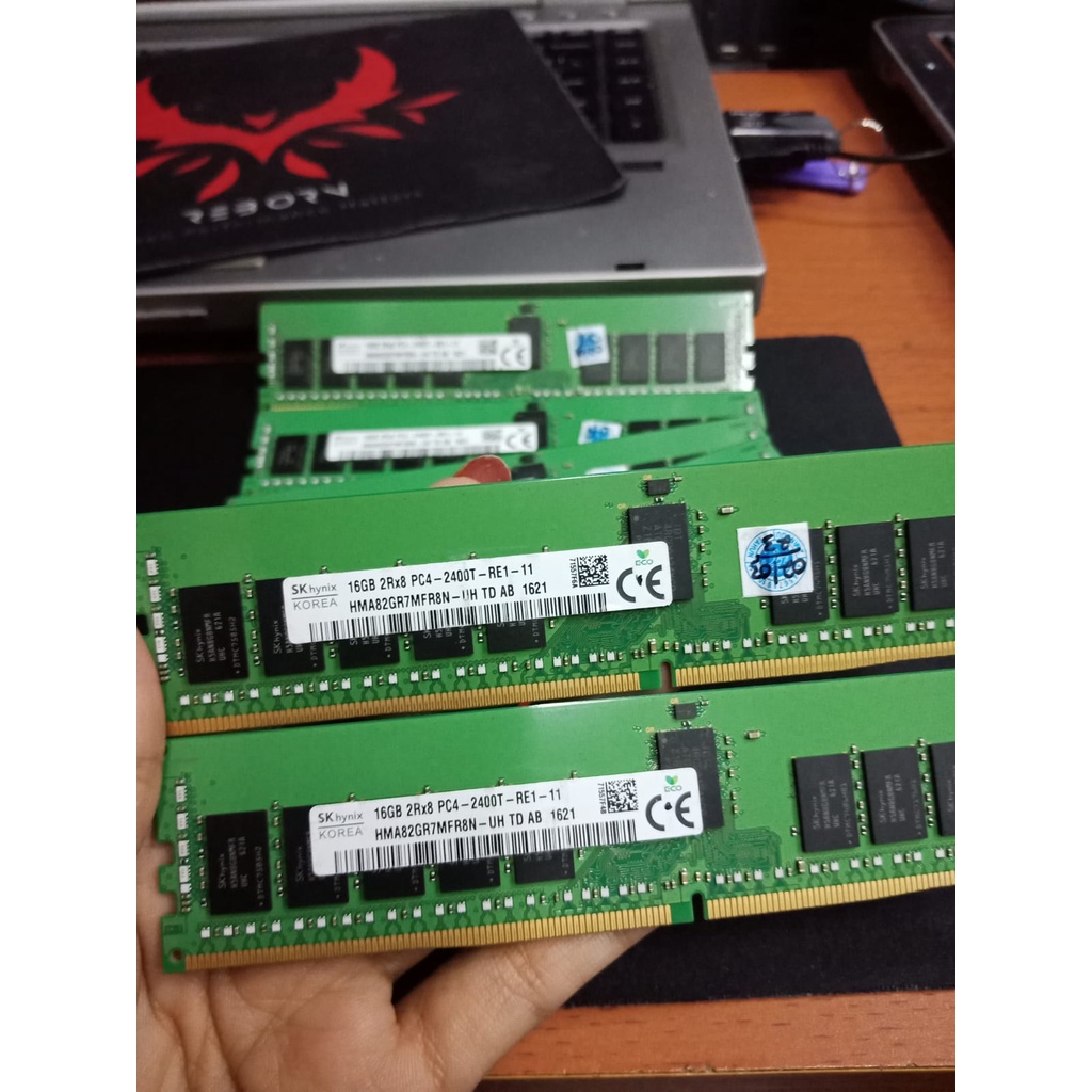 Jual MEMORY RAM SERVER 16GB DDR4 PC4-2400T ECC REG FOR PC XEON/TOWER ...