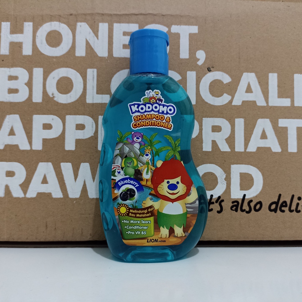 Jual Kodomo Shampoo & Conditioner Blueberry 200 ml (Expired 2025