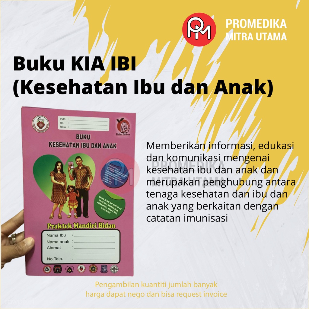 Jual Buku KIA IBI (Kesehatan Ibu Dan Anak) Edisi Tebaru | Shopee Indonesia