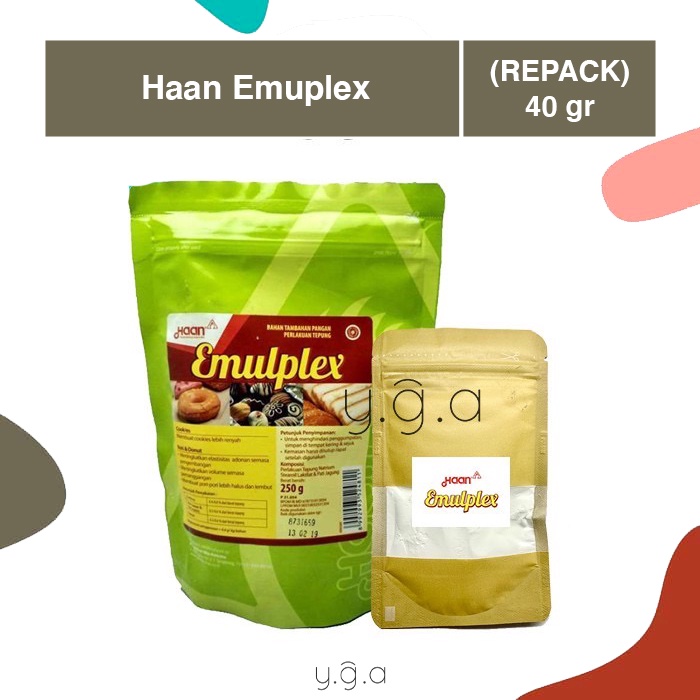 Jual Haan Emulpex (REPACK) 40gr / Emuplex Perenyah Cookies / Emplex ...