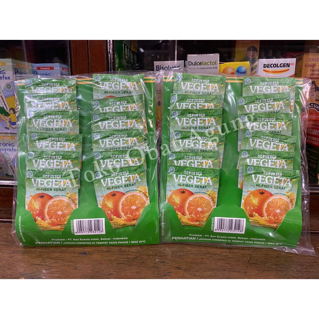 Jual Vegeta Scrubber Rasa Jeruk Renceng Hanger Isi 12 Sachet ...