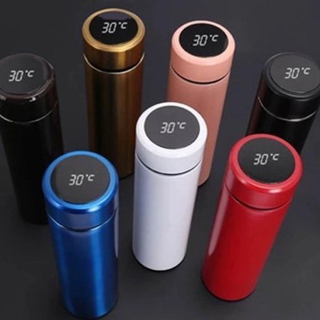 Jual Termos Air Panas Led Display Suhu Indikator Thermos Air Suhu