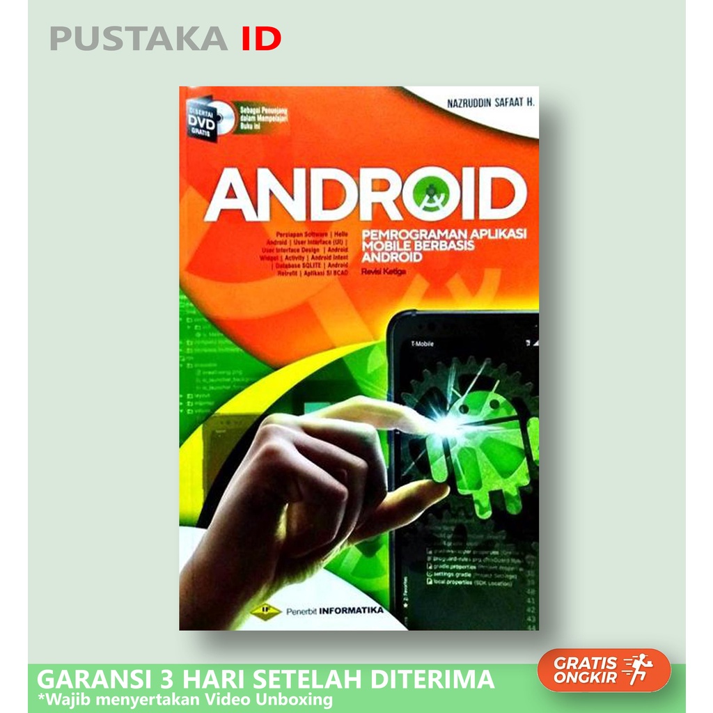 Jual Buku Android Pemrograman Aplikasi Mobile Berbasis Android Revisi ...