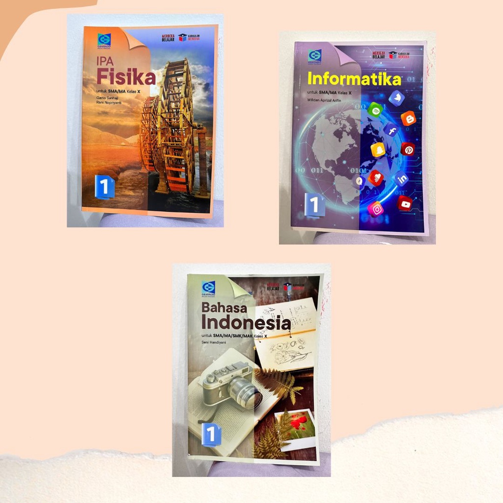 Jual Buku Paket SMA Kelas 10 Kurikulum Merdeka - Grafindo | Shopee ...