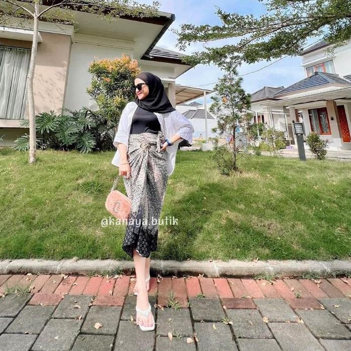 Jual Rok Lilit Batik Rok Lilit Kain Lilit Rok Serut Bawahan Kebaya Outfit