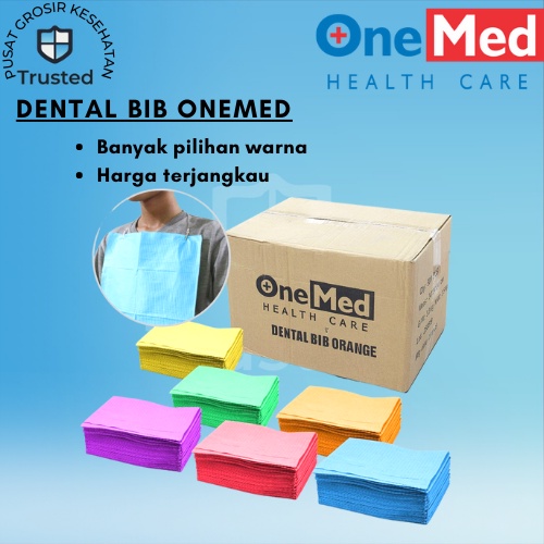 Jual Dental Bib Onemed Polybib onemed Isi 125pcs Shopee Indonesia