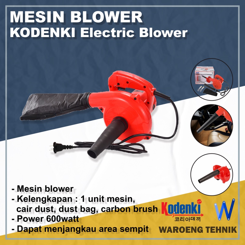 Jual Mesin Blower KODENKI Electric Blower / Mesin Blower Tangan Alat ...