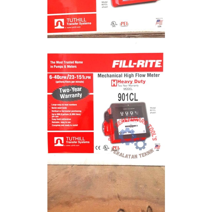 Jual Flow Meter Fill Rite 4 Digit Made In Usa | Shopee Indonesia