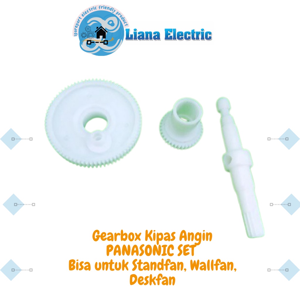 Jual Gear Tarikan Kipas Angin Panasonic Gir Box Gear Box Kipas Angin Wallfan Standan Deskfan