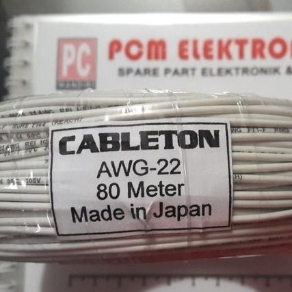 Jual kabel awg-22 80meter kabel awg 22 - Hitam hen03 | Shopee Indonesia