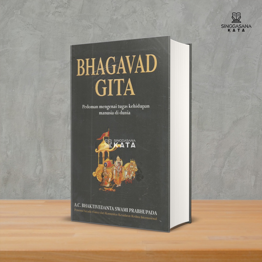 Jual Buku Bhagavad Gita ; Pedoman Mengenai Tugas Kehidupan Manusia Di ...