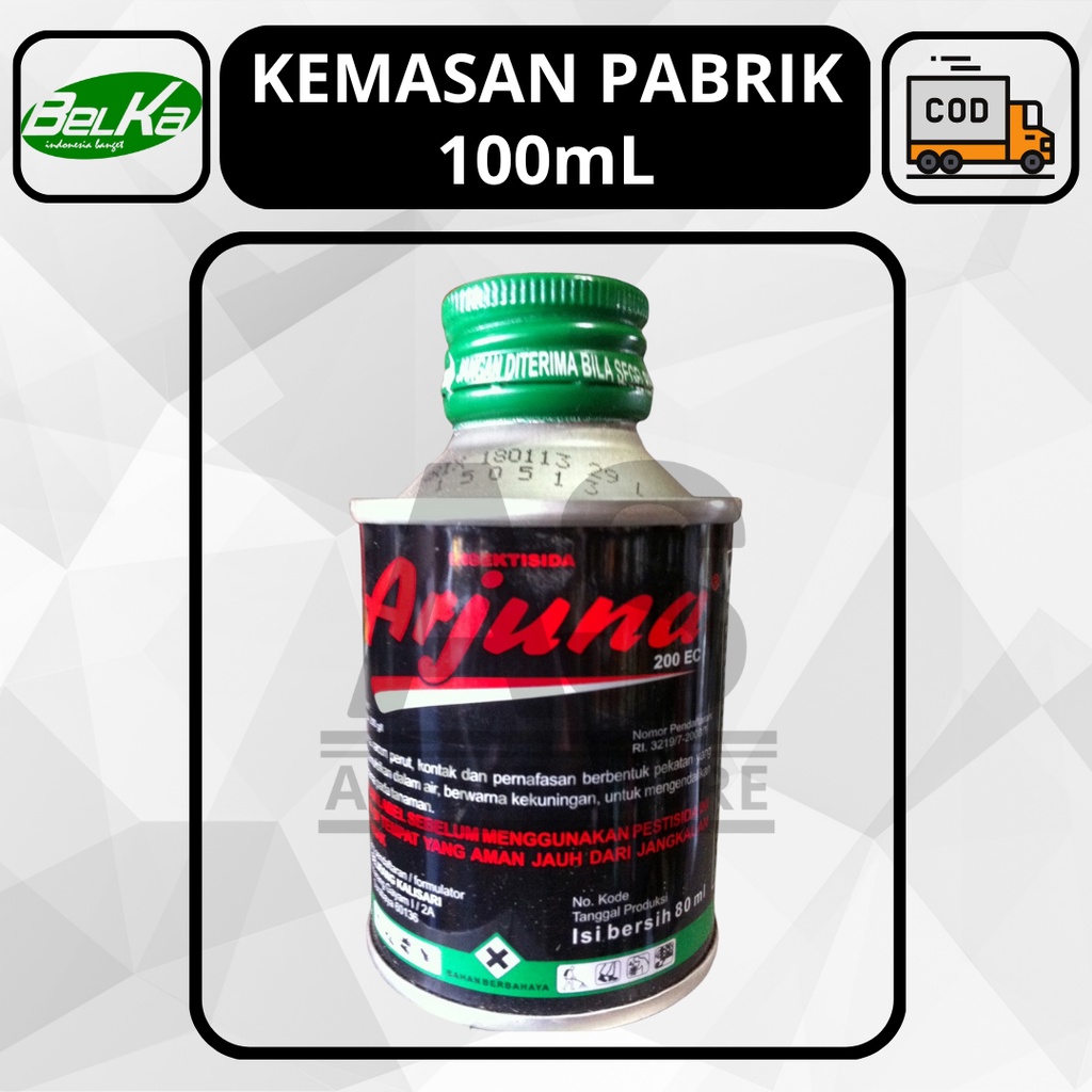 Jual Insektisida Arjuna 200EC 80ml Obat Pembasmi Hama Ulat Tanaman