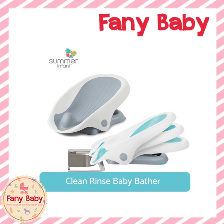 Jual SUMMER INFANT CLEAN RINSE BABY BATHER [ GREY ] | Shopee Indonesia