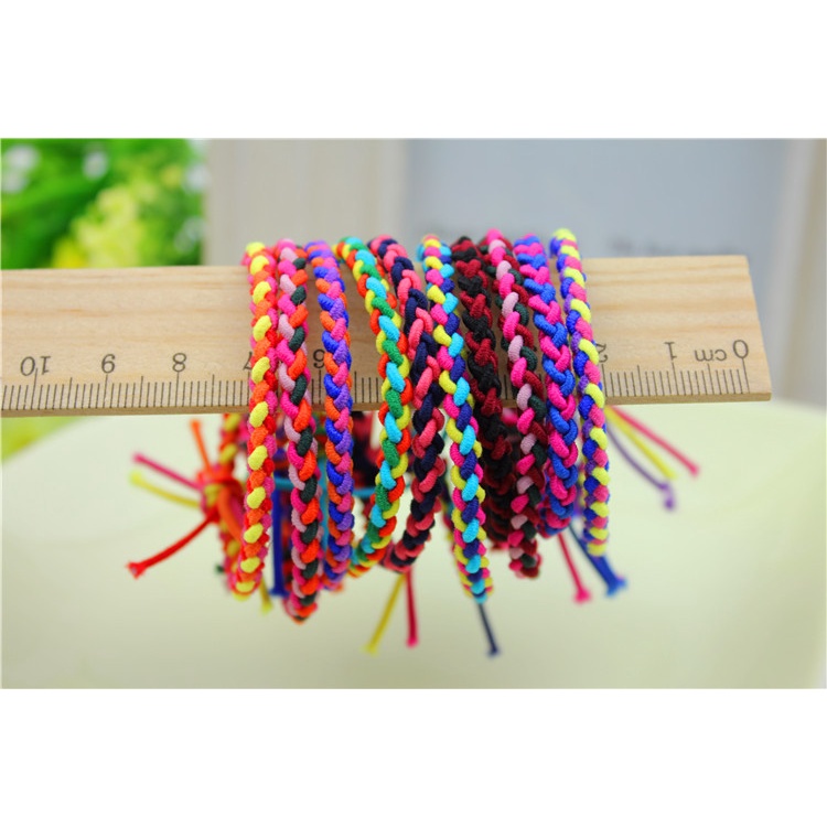 Jual Ikat Rambut Kepang/Ikat Rambut Wanita Warna Tali Tambang Impor ...
