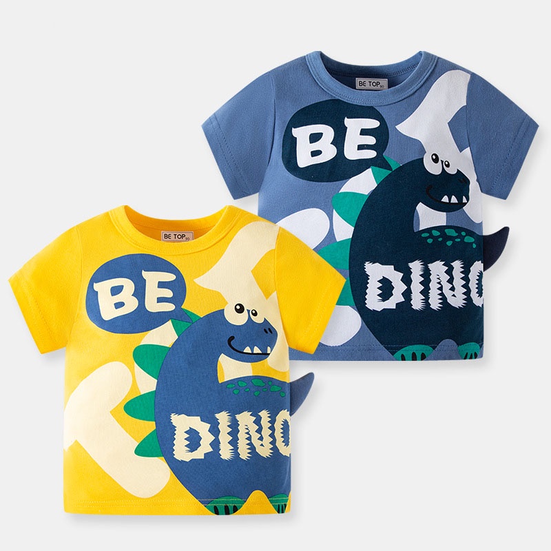 Pipiniko Long Sleeve T-Shirt Baju Panjang Rainbow Dino main image 0