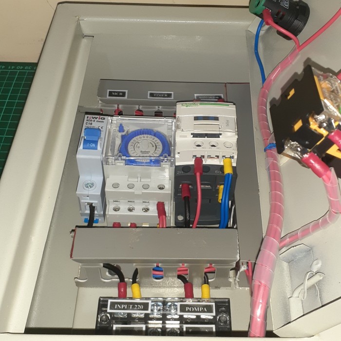 Jual PANEL TIMER THEBEN POMPA KOLAM RENANG 1 FASA 220 VOLT | Shopee ...
