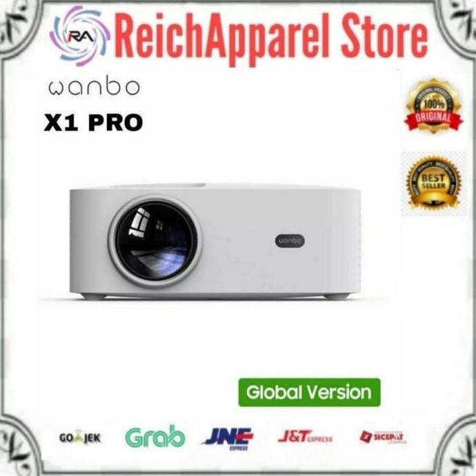 Jual Wanbo X1 Pro Android Smart Projector Storlilig | Shopee Indonesia