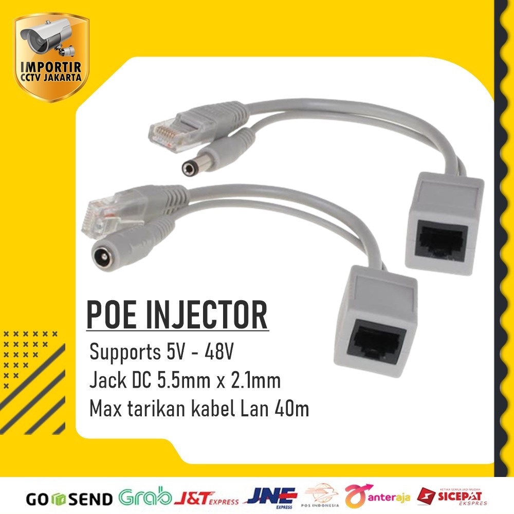 Jual Kabel Poe Splitter Cable Poe Injector Shopee Indonesia