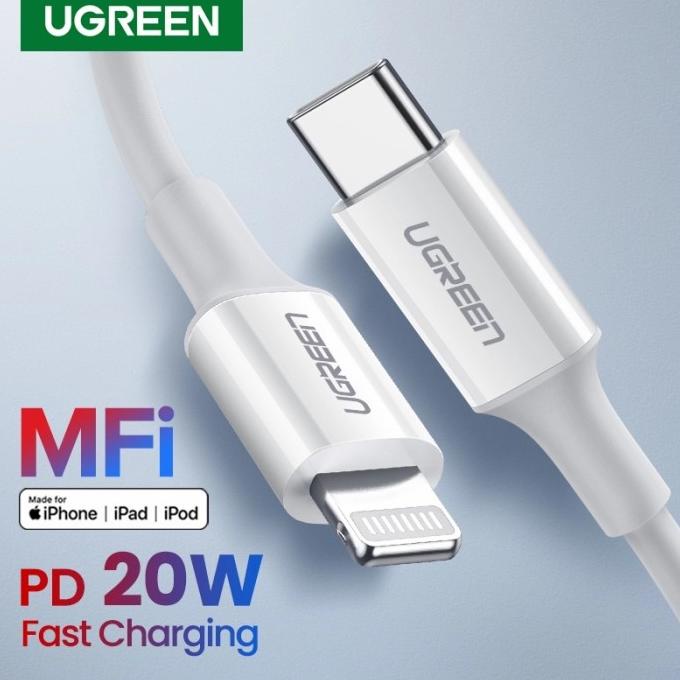 Jual Ugreen Mfi Usb Type C To Lightning Cable For Iphon Pd W W Fast Shopee Indonesia