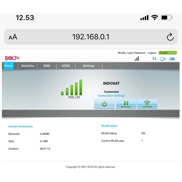 Jual Modem Mifi Router E5573 Speed 4G LTE Mobile Wifi Hotspot UNLOCK