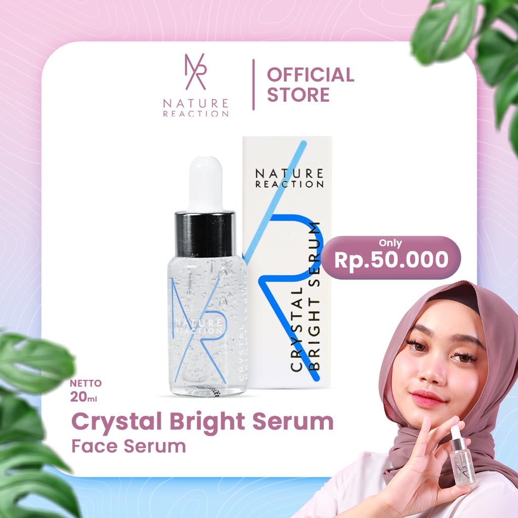 Jual Nature Reaction Crystal Bright Serum [new Packaging] Mencerahkan