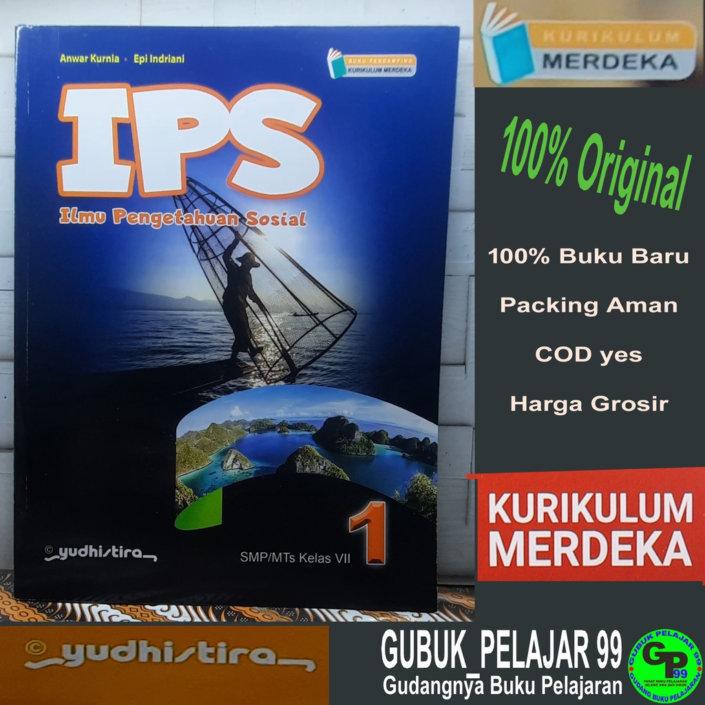 Jual Buku Siswa ILMU PENGETAHUAN SOSIAL (IPS) 1 Kelas 7/ VII Untuk SMP ...