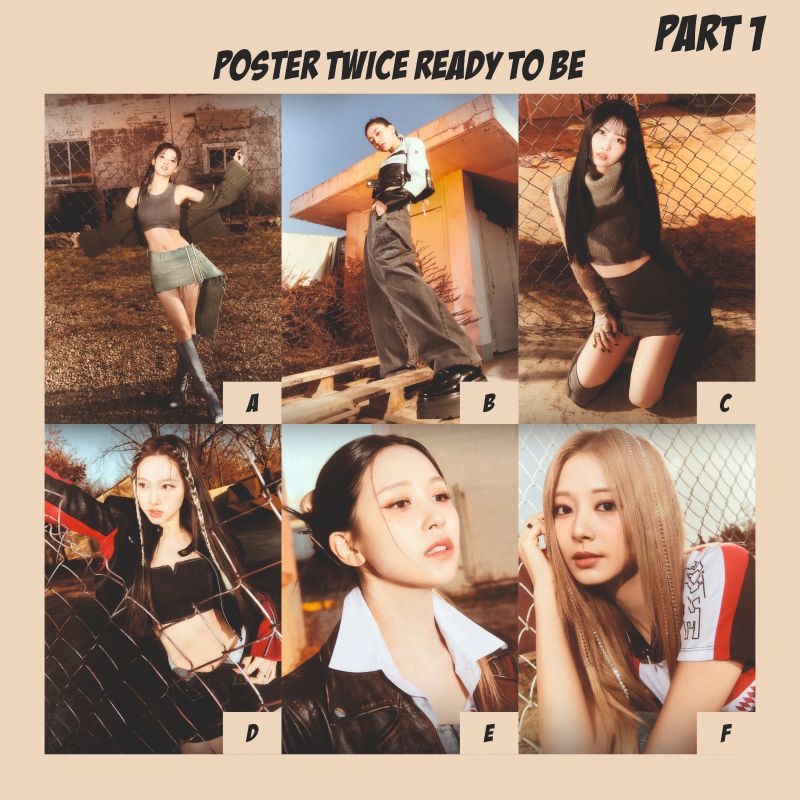 Jual Paket Poster Twice Ready To Be Uk A3 A4 A5 A6 Terbaru Jeong Yeon