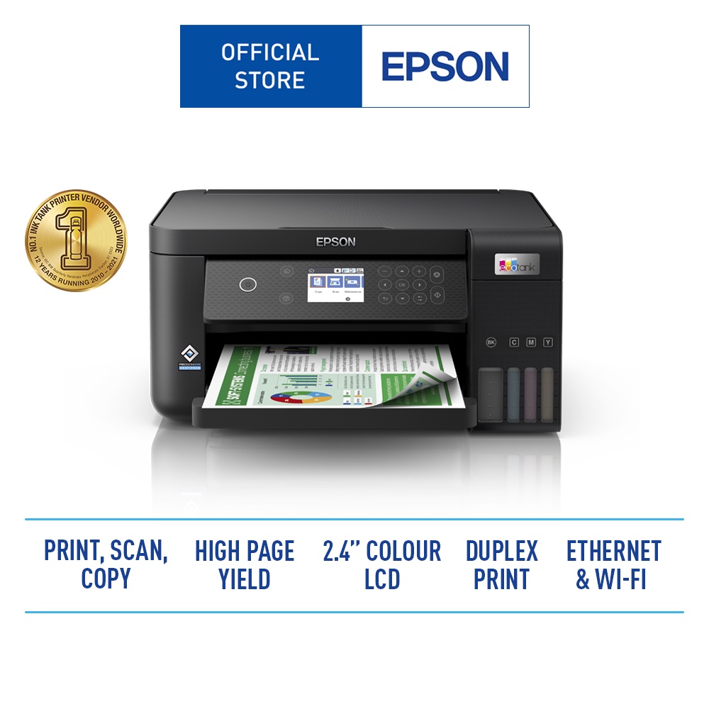 Jual Epson EcoTank L6260 A4 Wi-Fi Duplex All-in-One Ink Tank Printer ...