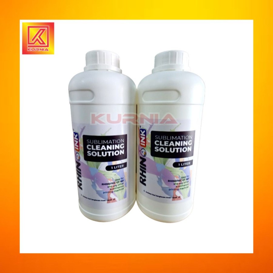 Jual Rhino Cleaning Solution Premium Ukuran 1 Liter Untuk Tinta Sublim