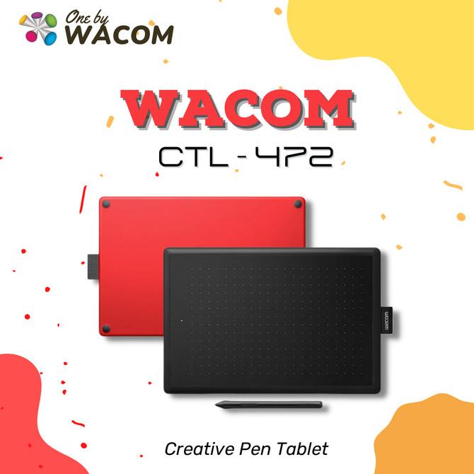 Jual Wacom one Small CTL 472 Drawing Pen tablet Garansi Resmi 1 Tahun ...