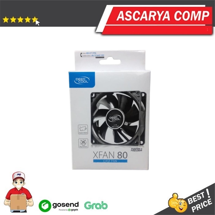 Jual Deepcool XFAN 8CM BLACK | Shopee Indonesia