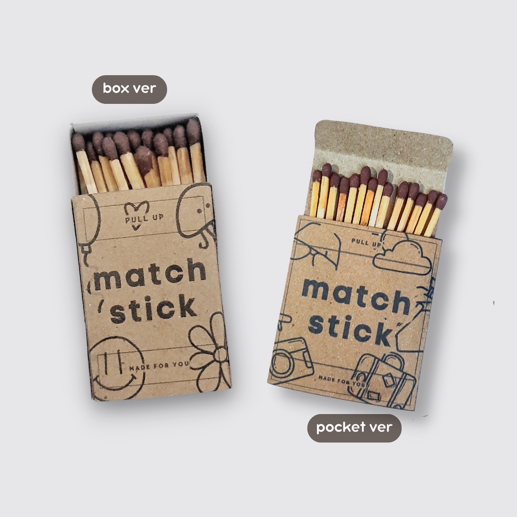 Jual [ 1 PCS BISA CUSTOM ] KOREK API KAYU LILIN AROMATERAPI