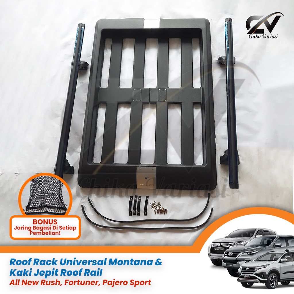Jual Rak Bagasi Atas Mobil Montana Plus Kaki Rack Platinum Khusus All ...