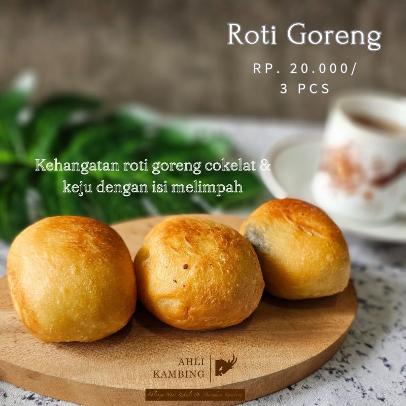 Jual Roti Goreng Frozen 1 pak isi 8 | Shopee Indonesia