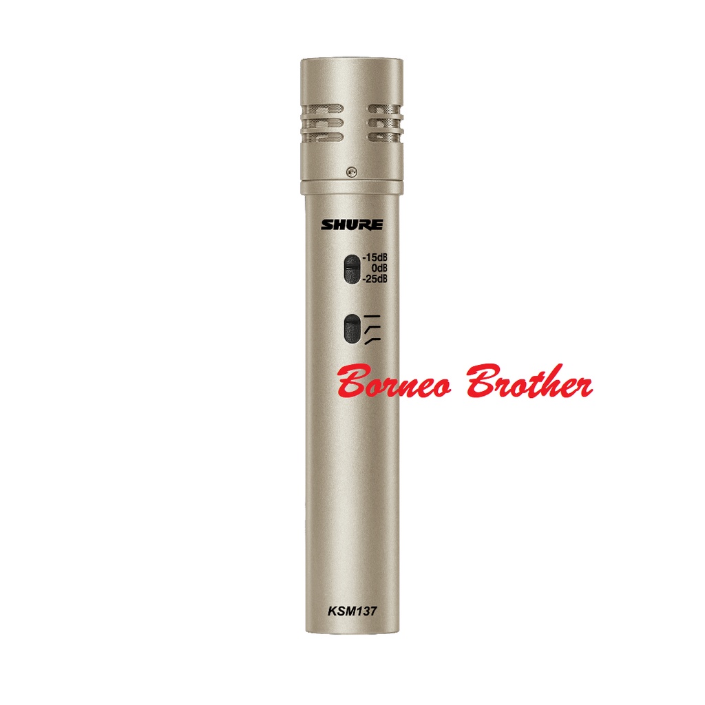 Jual Shure KSM137 KSM 137 Original Mic Instrument Cardioid | Shopee ...