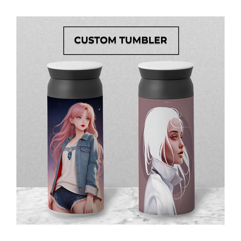 Jual Tumbler Japan Custom Tumbler Print Uv Cetak Botol Minum Tumbler Tokyo 500ml Termos Souvenir 9449