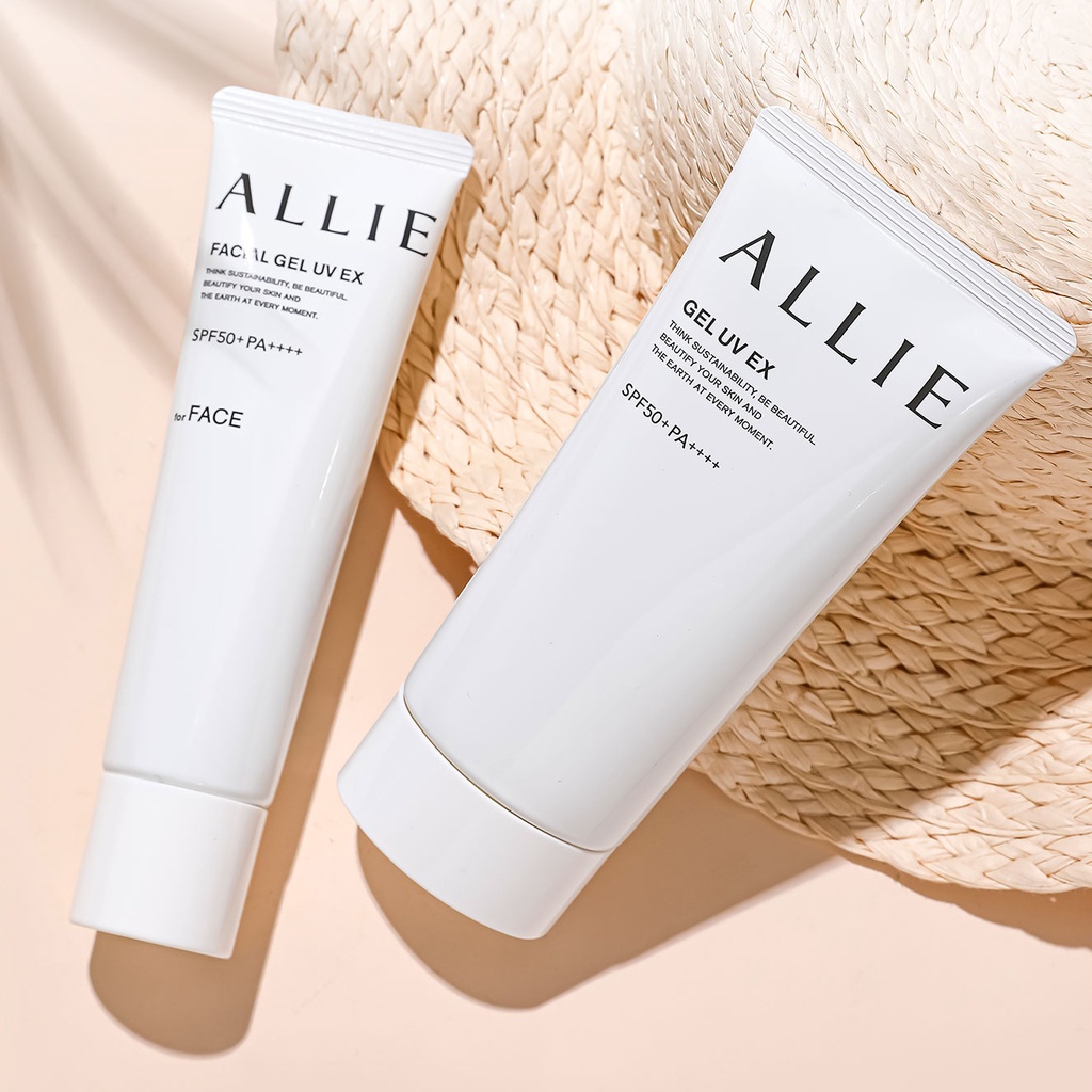 Jual KANEBO ALLIE Sunscreen 90g/ Allie Beauty Gel/ Allie Facial Gel UV Extra 60g SPF50+ PA