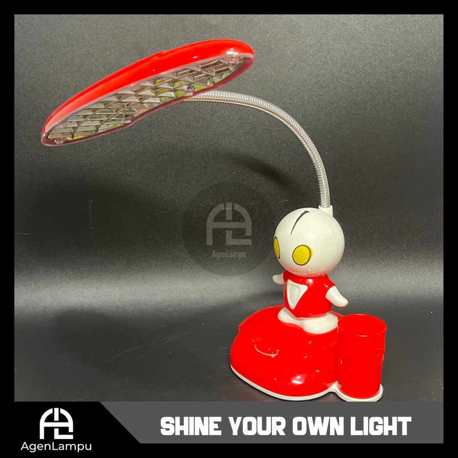 Jual LAMPU MEJA/LAMPU BELAJAR ANAK PORTABLE LED/LAMPU KARAKTER LUCU ...